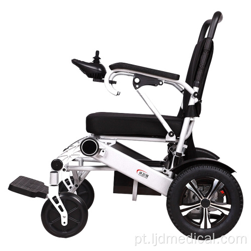 Cadeira de rodas elétrica dobrável superleve